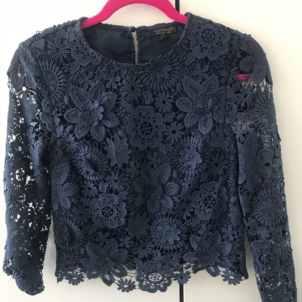 Lace top for spring!